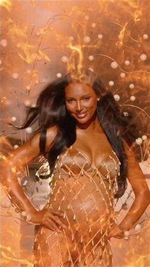 Victoria's Secret Fashion Show Opened By Pregnant Jasmine Tookes #fashionshow #victoriasecret #show
