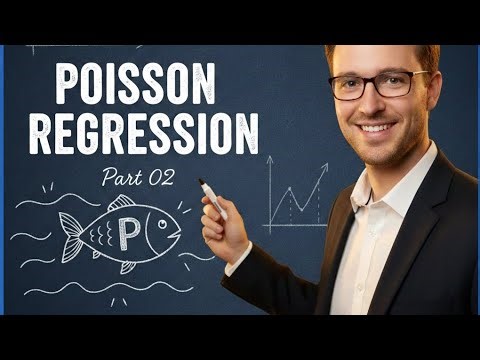 Poisson Regression ( Poisson GLM) explained with example solved Part 02