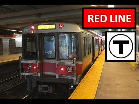 【Boston Subway】【MBTA】Red Line Front View - Time Lapsed POV from Alewife to Ashmont