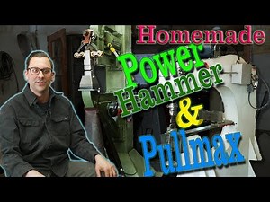 Home Built Power Hammer & Pullmax - Steve Shepard's Shop Tour