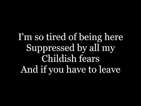 Evanescence - My Immortal (lyrics)