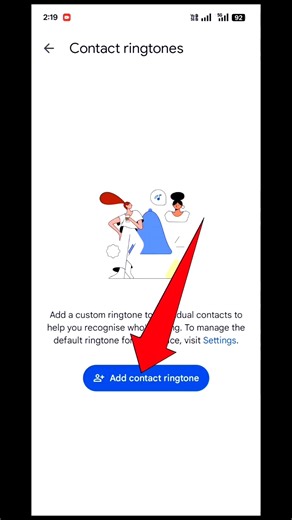 How To Set Individual Ringtones For Contacts / Specific Ringtone Kaise karen #shorts #youtubeshorts