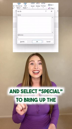 20 Second Excel Shortcut ✌️ #excel #exceltips #corporate #workhacks #accounting #finance | Miss Excel