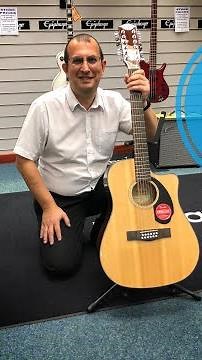 Fender CD60SCE 12-String Acoustic Guitar | Natural | Ex Display | Blackpool Store