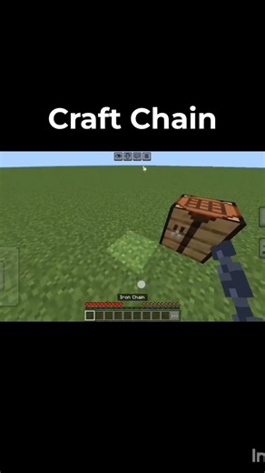 How to Craft a Chain ⛓️ in Minecraft! 🔥 | Easy Minecraft Tutorial