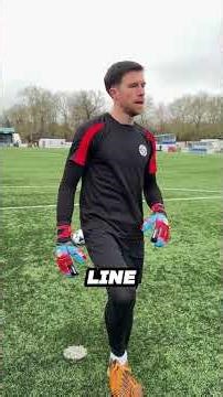 Simple goalkeeper drill for footwork and movement.