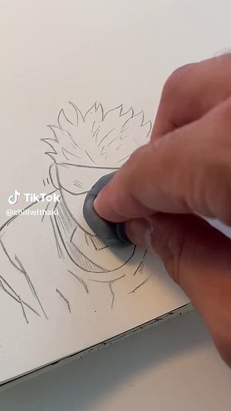 Ink GOJO Drawing Tutorial: Easy Steps to Sketch Gojo Satoru