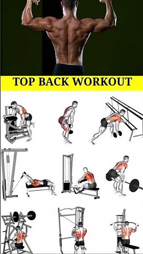 STRONGER Back with DUMBBELLS: Best Dumbbell Back Workout! #motivation #gymworkout #shoulder #pullups