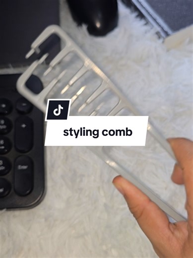 Fluffy Hair Styling Comb for Volume and Texture