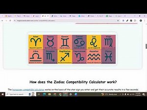 How to Use Zodiac Compatibility Calculator Find Your Perfect Match | magiclovecalculator.com