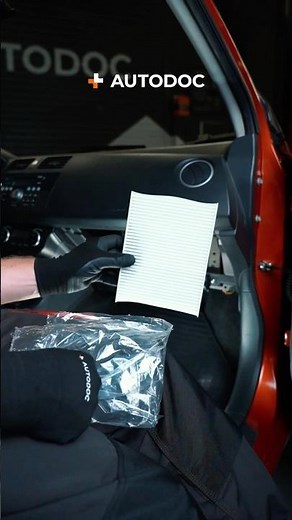 How to change a cabin filter 👨‍🔧 #shorts #carparts #replacement