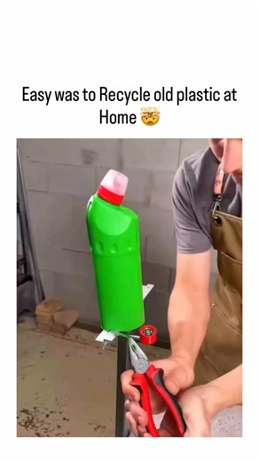 Easy was to Recycle old plastic at Home 🤯