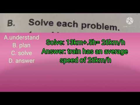 time/distanace/speed