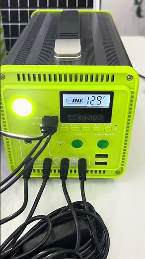 All-in-One Solar Light Kit - Solar & AC Dual Charging
