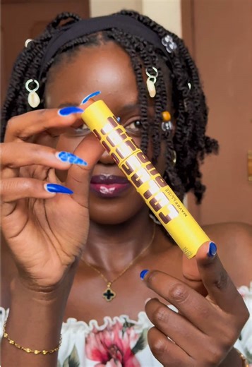 POV: You have short curly lashes and finally found a mascara that actually defines every lash✨ Defined, separated lashes without the clumping. Maybelline Colossal Bubble Mascara 🫧💛🫧 . . . . . . . . #mny #ditchthefalsies #bubbleupyourlashes #supercosmetics #tiktokkenya🇰🇪