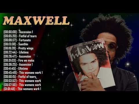 Maxwell 🎧 Greatest Hits Playlist | Best R&B Love Songs and Smooth Classics to Enjoy #Maxwell #Hits