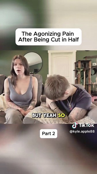 The Agonzing Pain After Being cut in Half #sabialoren #loren #lorensschauers #doctor #hospital