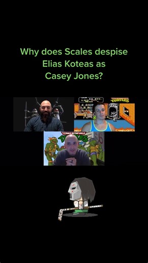 Why does Scales despise Elias Koteas as Casey Jones? #tmnt #ninjaturtles #technodrome #throwbacks #caseyjones #90skids #90smovies #eliaskoteas
