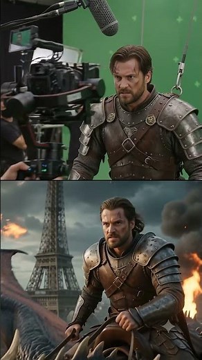 DRAGON RIDER BTS 🔥 | Behind the Scenes of an Epic Fantasy Scene Near an Ancient Tower