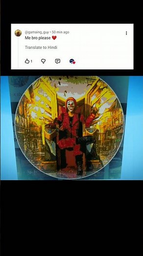 I made pixel art for my subscriber in Minecraft 🎮#shorts #gaming #minecraft #pixelart