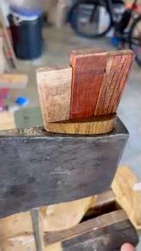 Do fancy wedges in axes actually work? #axe #axejunkies #woodworking #wedges