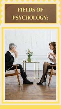 Fields of psychology #counseling #clinicalpsychology #schoolpsychology #industrialpsychology