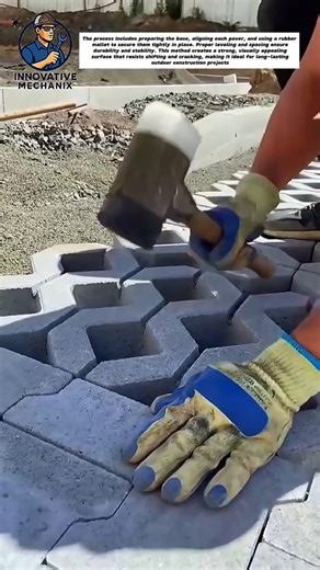 How to Install Interlocking Concrete Pavers | Durable Driveway & Patio Guide