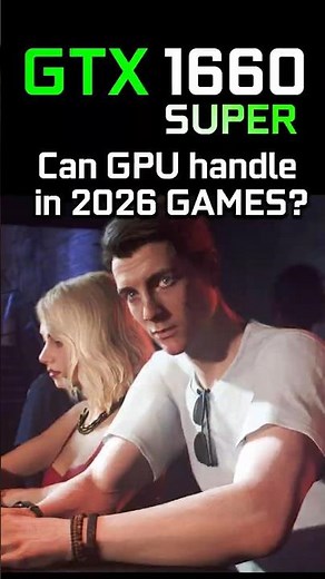 GTX 1660 Super in 2026 : Test in 6 Games
