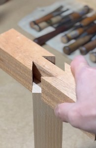 26K views · 115 reactions | Looking to add some extra strength to your woodworking projects? Try using angles and dowels to strengthen your half lap joints! #woodworking #DIY #craftsmanship #woodjoints #woodworkingtips #woodworkingprojects #woodworkingcommunity #woodworkinglove #woodworkinglife #woodworkingfun | Lodge Hacks | Facebook