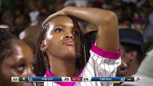 #FanFriday...scenes in Alice as FNB UFH smash and grab the win by just 1 point in the 83rd min of the most nail-biting match of the FNB Varsity Shield 2025 season against Eastern Cape rivals WSU. Drop a comment if you were there. #RugbyThatRocks