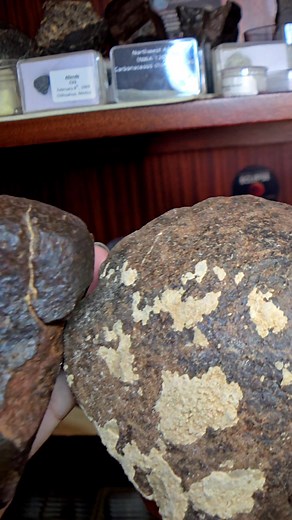 13K views · 354 reactions | This is meteorite identification part 4 , for all people who can't seperate a terrestrial stone with a real meteorite , not all black stones are meteorites #meteorite #Chondrite #meteorwrong | Nicholas Aristeidou | Facebook