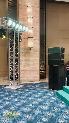 Sound light setup |led video wall |stage setup for events wedding setup dj #dj #wedding #event