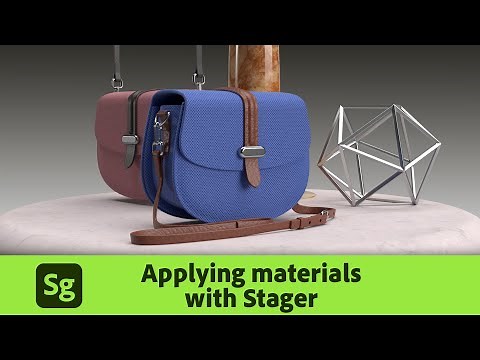 Applying Materials with Substance 3D Stager | Adobe Substance 3D