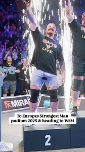 @paddy_strongman burst onto the pro circuit with a huge win at the 2023 England’s Strongest Man Qualifier. Now he’s heading to World’s Strongest Man 2025 after a podium finish at Europe’s. This weekend we have 80 men who all want to go on the same journey as Paddy, and for them it also starts with the England’s Strongest Man Qualifier. Watch it live or on demand exclusively on officialstrongman.com | Officialstrongman. com