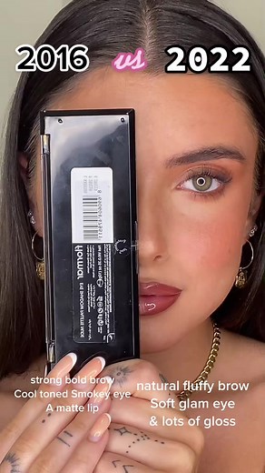 Makeup Transformation: 2016 vs 2022 - Before & After Comparison