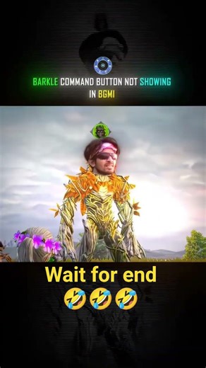 funny🤣BARKLE COMMAND BUTTON NOT SHOWING IN BGMI#bgmi #bgmishorts #ajaxgaming47 #funny #shorts