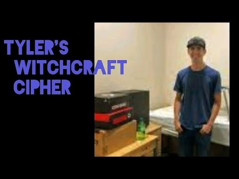 Tyler Robinson•Ciphers 'Iron Cross Rite'- Nazi? 