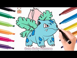 How to Draw Cute Pokemon Ivysaur