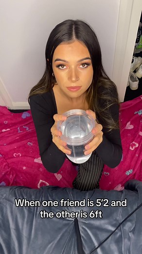 It be like that fr #tallfriend #fyp #bffgoals #shortfriend #heightdifference