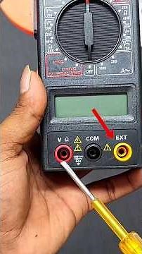 Part - 2 How to use clamp metre || Testing the Digital clamp metre DT 266 || #shortsfeed