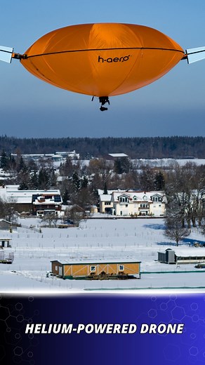 101K views · 1.7K reactions | This drone’s helium-filled design, enhanced with solar panels atop the balloon, supports an autonomous 24-hour non-stop flight. | Startup Selfie | Facebook