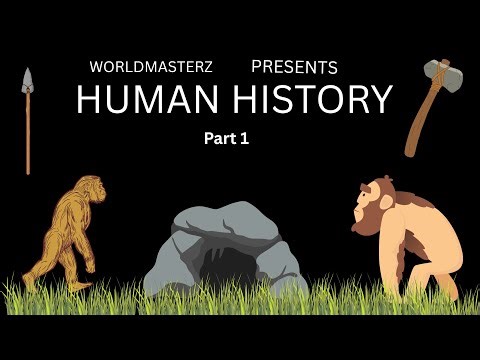 Human evolution - for kids