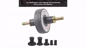 Engine Valve Lapper Kit Valve Lapping Tool Attachment, Valve Lapping Tool Attachment for 5 Suction Plates 1000rpm To 1250rpm Universal for Grinding S Valve Train Tools