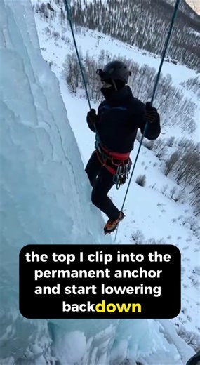 How Ice Climbers Get Gear Back