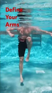 Here’s a great burner for your upper body in deep or shallowe water aerobics 🥵