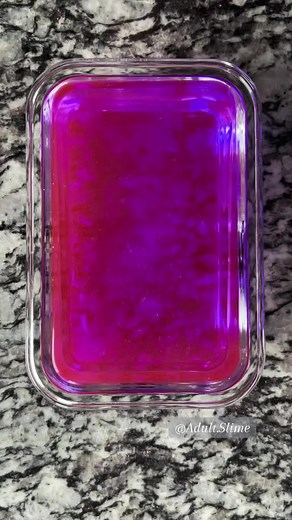Relaxing Clear and Purple Slime ASMR Video