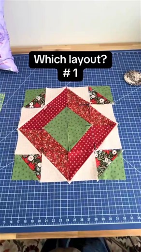 49K views · 392 reactions | I played around with two different layouts for these quilt blocks… now I’m stuck! 樂 Which one should I go with?” Credit : hardwood.acres.farm❤️ #quilt #quilting #quiltersoftiktok #quiltingismytherapy #quiltingtiktok | Brielle Johns | Facebook