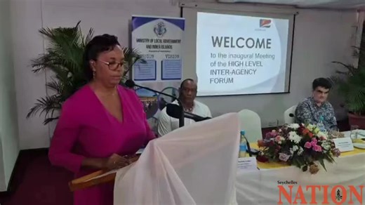 Seychelles Nation Newspaper | 𝐋𝐈𝐕𝐄 𝐔𝐏𝐃𝐀𝐓𝐄: Inaugural meeting of the High-Level Inter-Agency Forum, organised by the Ministry of Local Government and Inner Islands is... | Instagram