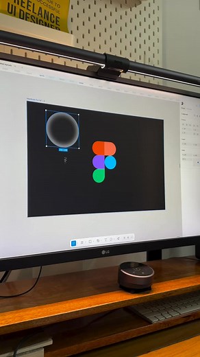 DESIGN DELIGHT UX | UI & UX TIPS on Instagram: "Magnifying glass 🔍 in Figma by Harshil Designer"