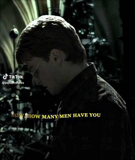 Draco Malfoy and Harry Potter Kissing Edit